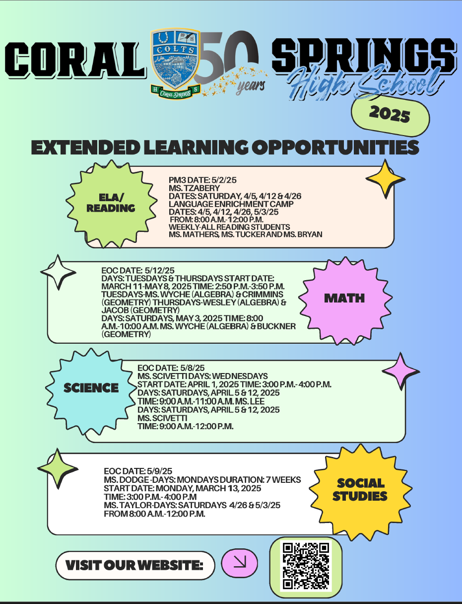  Extended Learning Opportunities - CSHS 2025